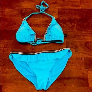 Ralph Lauren polo ruffle bikini